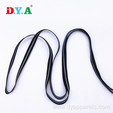 0.8cm stripe color polyester tape webbing straps